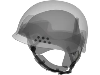 Helmet 3D Model preview