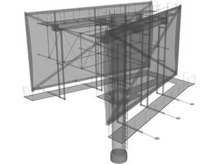 Billboard 3D Model preview