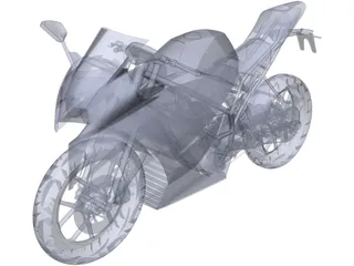KTM RC 200 3D Model preview