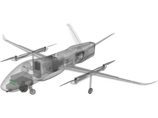Global Hawk 3D Model preview
