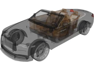 Rolls-Royce Dawn (2017) 3D Model preview