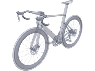 Road Bicycle 3D Model preview