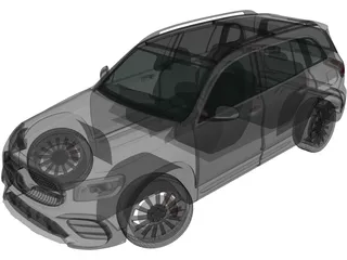 Mercedes-Benz GLB AMG (2019) 3D Model preview