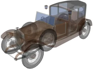 Hispano-Suiza 3D Model preview