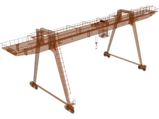 Crane 3D Model preview