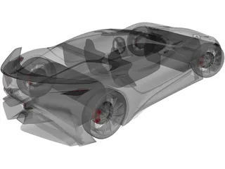Infiniti Vision Gran Turismo Concept (2014) 3D Model preview