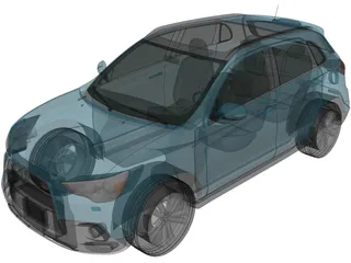 Mitsubishi ASX (2010) 3D Model preview