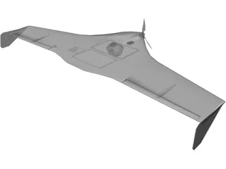 ZALA 421-04 UAV 3D Model preview