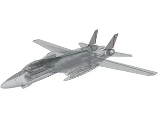 F-14B 3D Model preview
