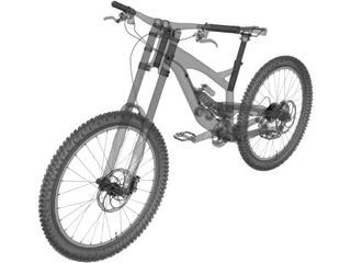Bike MTB 3D Model preview