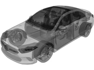 Mercedes-Benz A35 AMG Sedan (2020) 3D Model preview