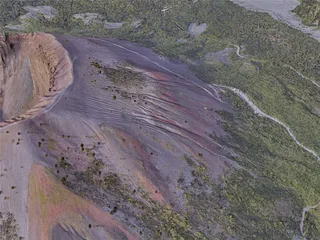 Mount Vesuvius, Naples, Italy (2020) 3D Model preview