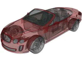 Bentley Continental Supersports Convertible (2011) 3D Model preview