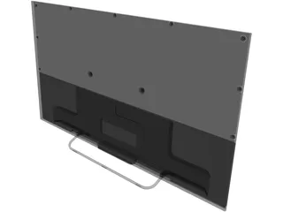 Sony Smart TV 3D Model preview