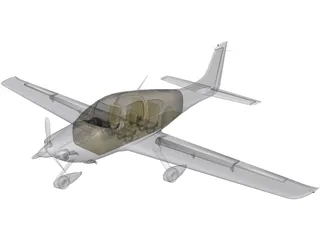 Cirrus SR22 3D Model preview