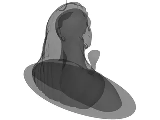 Shiva Statue 3D Model preview