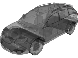 Subaru Tribeca (2010) 3D Model preview