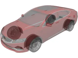 Geely Borui (2015) 3D Model preview