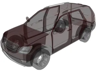 Kia Mohave (2008) 3D Model preview