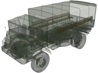 Pegaso 3045 3D Model preview