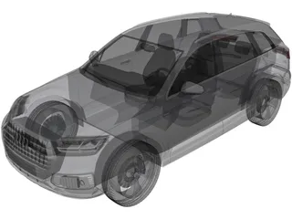 Audi Q7 (2016) 3D Model preview