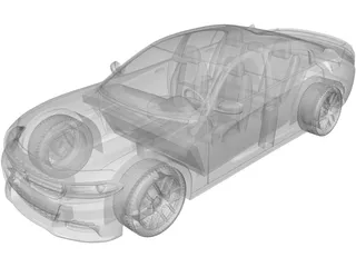 Dodge Charger 3D Model preview