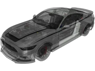 Ford Mustang RTR (2015) 3D Model preview