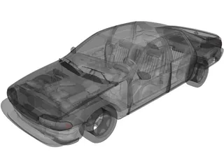 Chevrolet Impala SS (1996) 3D Model preview