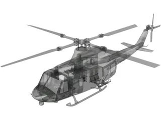 Bell UH-1Y Venom 3D Model preview