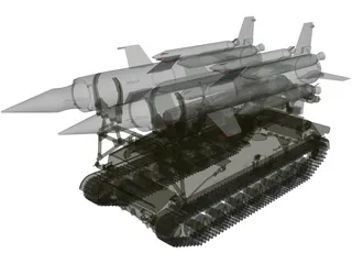 SA-4 Ganef 3D Model preview