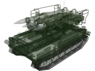 SA-6 Gainful 3D Model preview