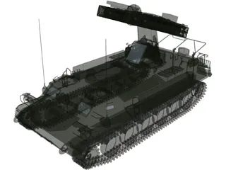 SA-13 Gopher 3D Model preview