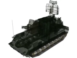 SA-15 Tor-M1 3D Model preview