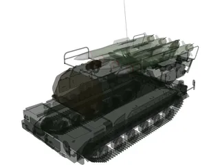 SA-17 Grizzly 3D Model preview