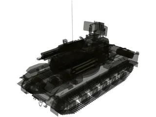 SA-19 Grison 3D Model preview