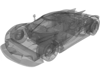 Koenigsegg Jesko Absolut (2020) 3D Model preview