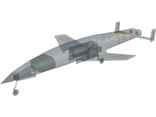 Sanger Amerika Bomber 3D Model preview