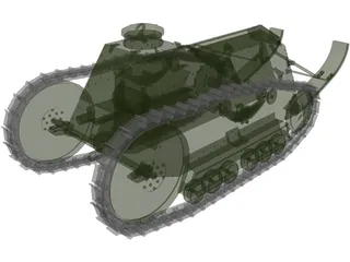 Ford M1918 3D Model preview