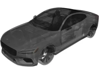 Polestar 1 (2019) 3D Model preview