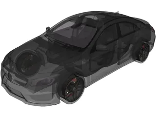 Mercedes-Benz CLA 250 (2013) 3D Model preview