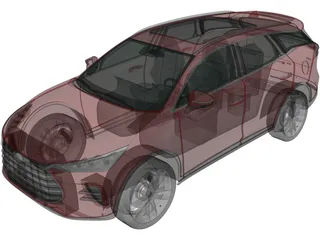BYD Tang DM (2018) 3D Model preview