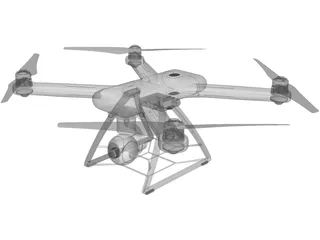 Xiaomi Mi Drone 3D Model preview