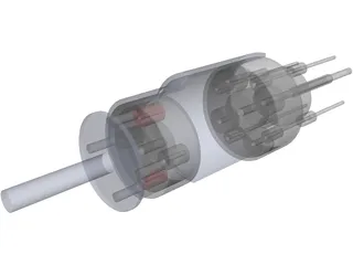 Planetary Gear Set 3D Model preview