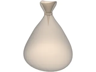 Moneybag 3D Model preview