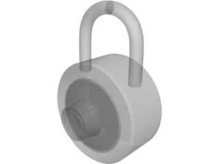 Lock 3D Model preview