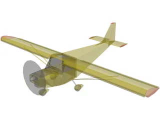 ULM Savannah 3D Model preview