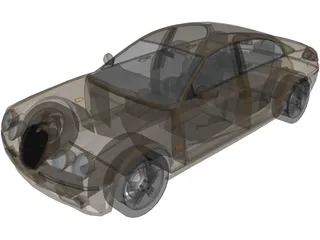 Jaguar S-Type 3D Model preview