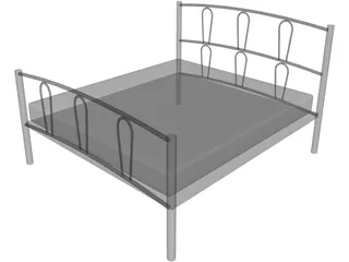 Bed 3D Model preview