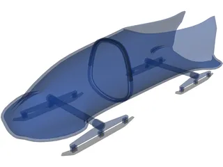 Bobsleigh 3D Model preview