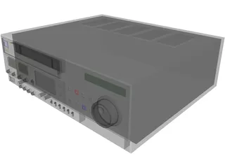 Panasonic AG-7330 S-VHS Pro VTR 3D Model preview